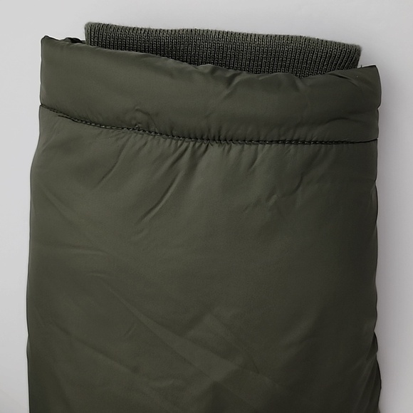 Hudson North Men's Olive Green Down Winter Hooded Puffer Parka Coat Sz Medium - Picture 16 of 16